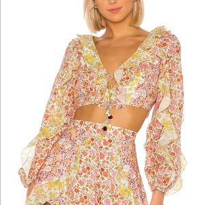 Zimmermann, Goldie Spliced Frill Top, 3